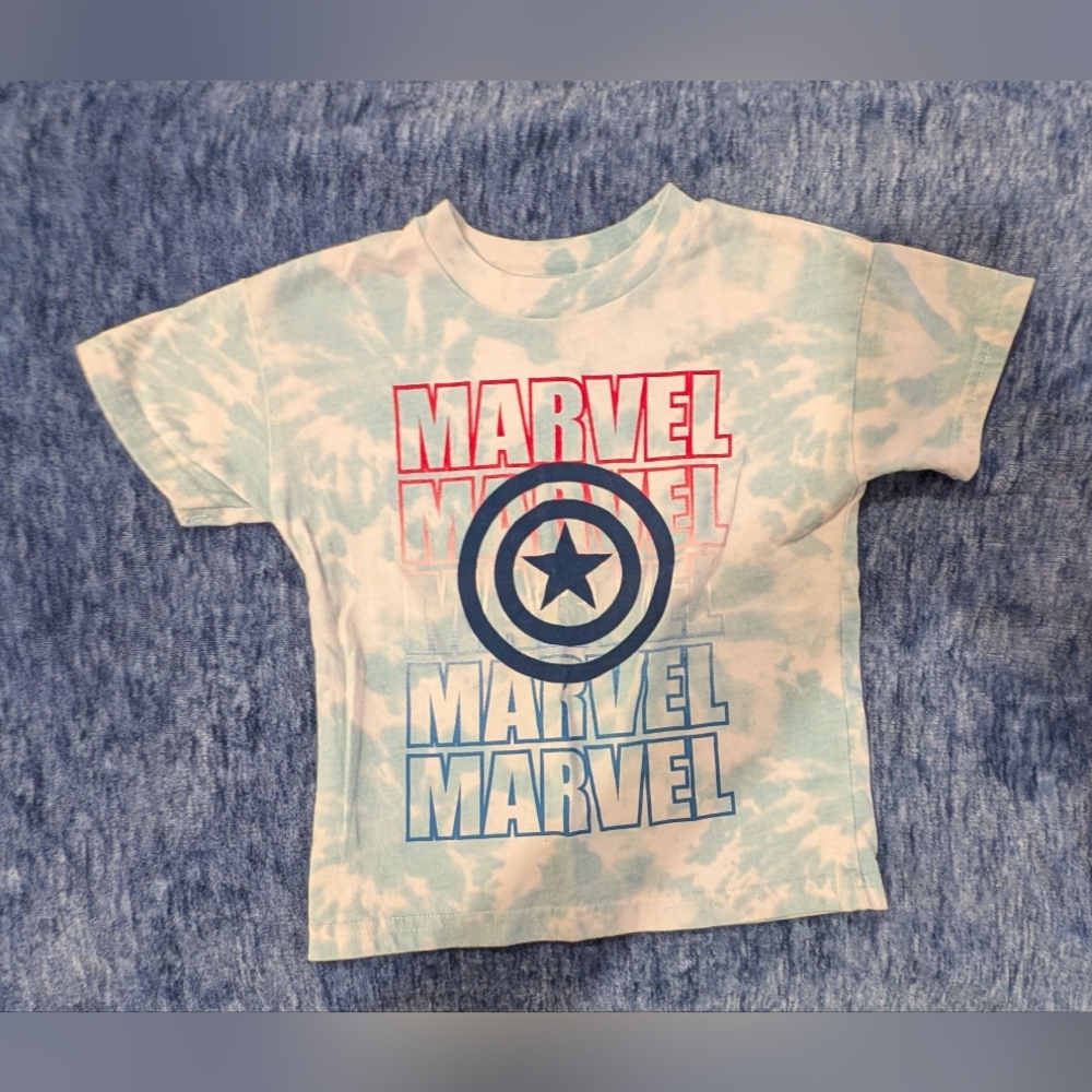 Marvel 3T Kids Light Blue Graphic Tee
